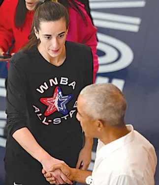 WNBA's Clark has memorable weekend